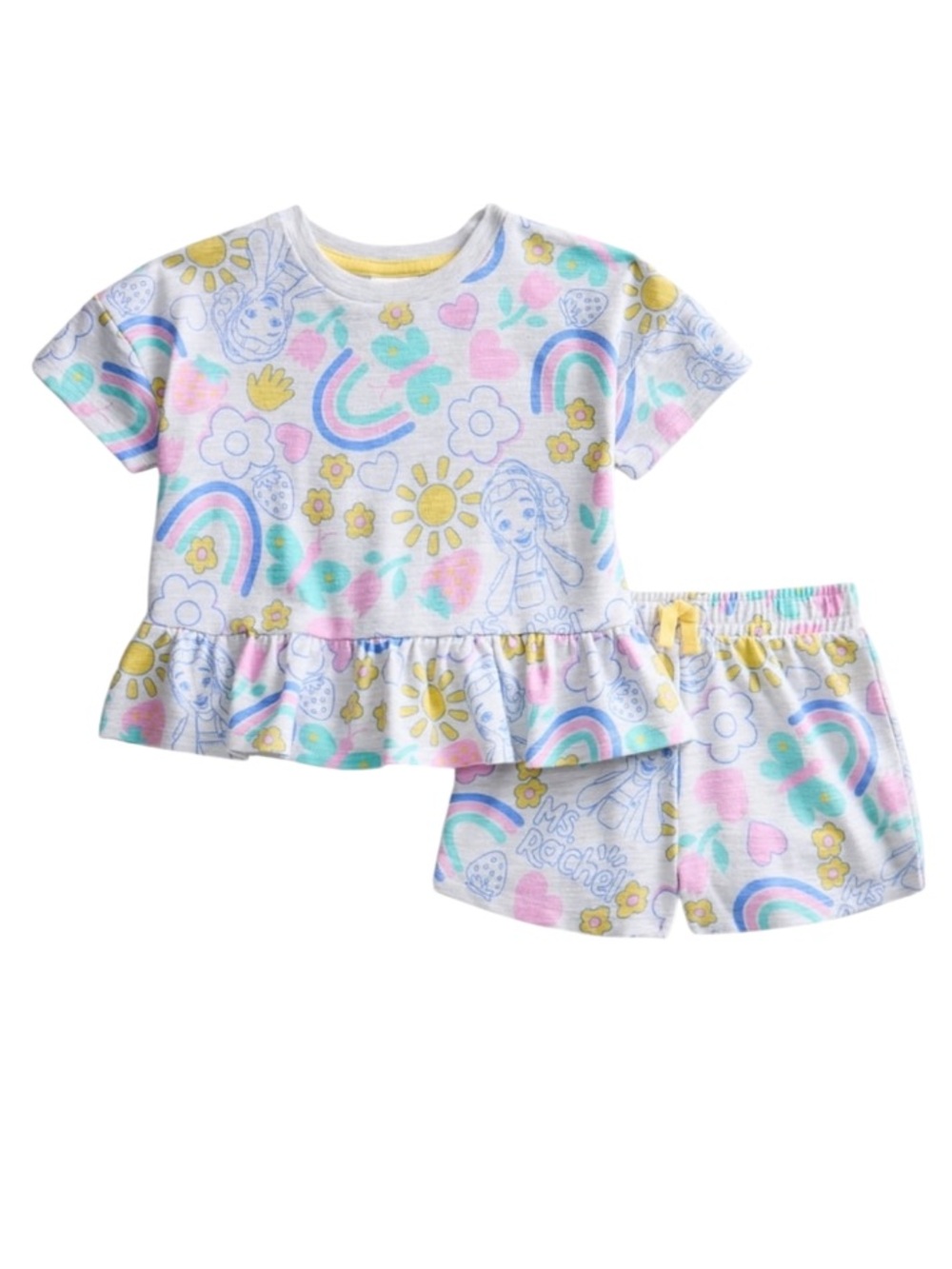Girls' 2T Ms Rachel Short Set